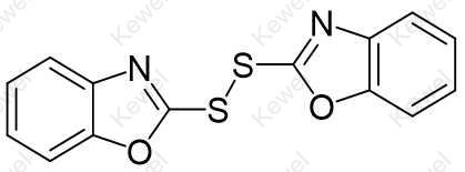 benzoxazol-2-yldisulfanyl)-1,3-benzoxazole