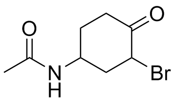 N-(3-bromo-4-oxocyclohexyl) Acetamide