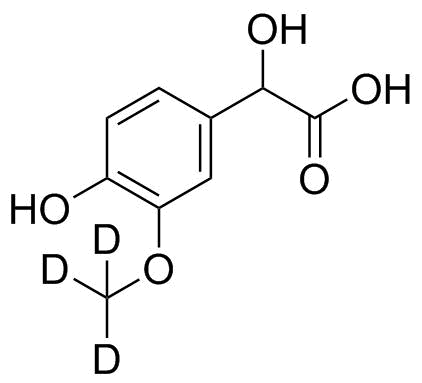 Adrenaline Impurity 12(4-hydroxy-3-methoxy-phenylglycolic acid-d3, VMA-d3)