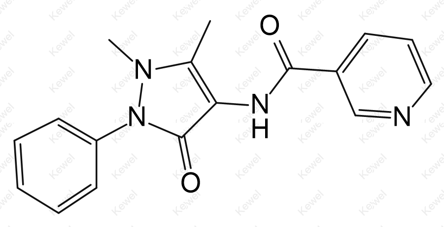 N-(1,5-dimethyl-3-oxo-2-phenylpyrazol-4-yl)pyridine-3-carboxamide