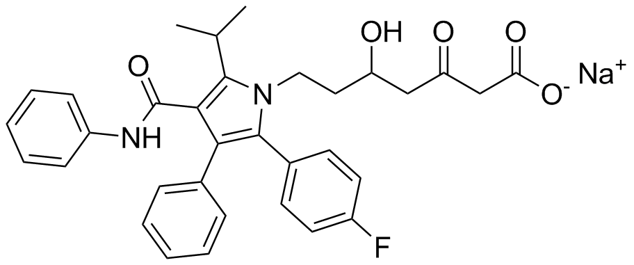Atorvastatin 3-Oxo Acid Sodium Salt