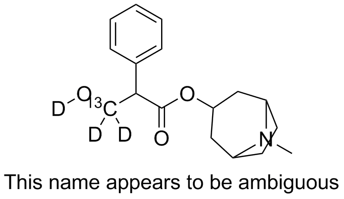 Atropine-13C-D3