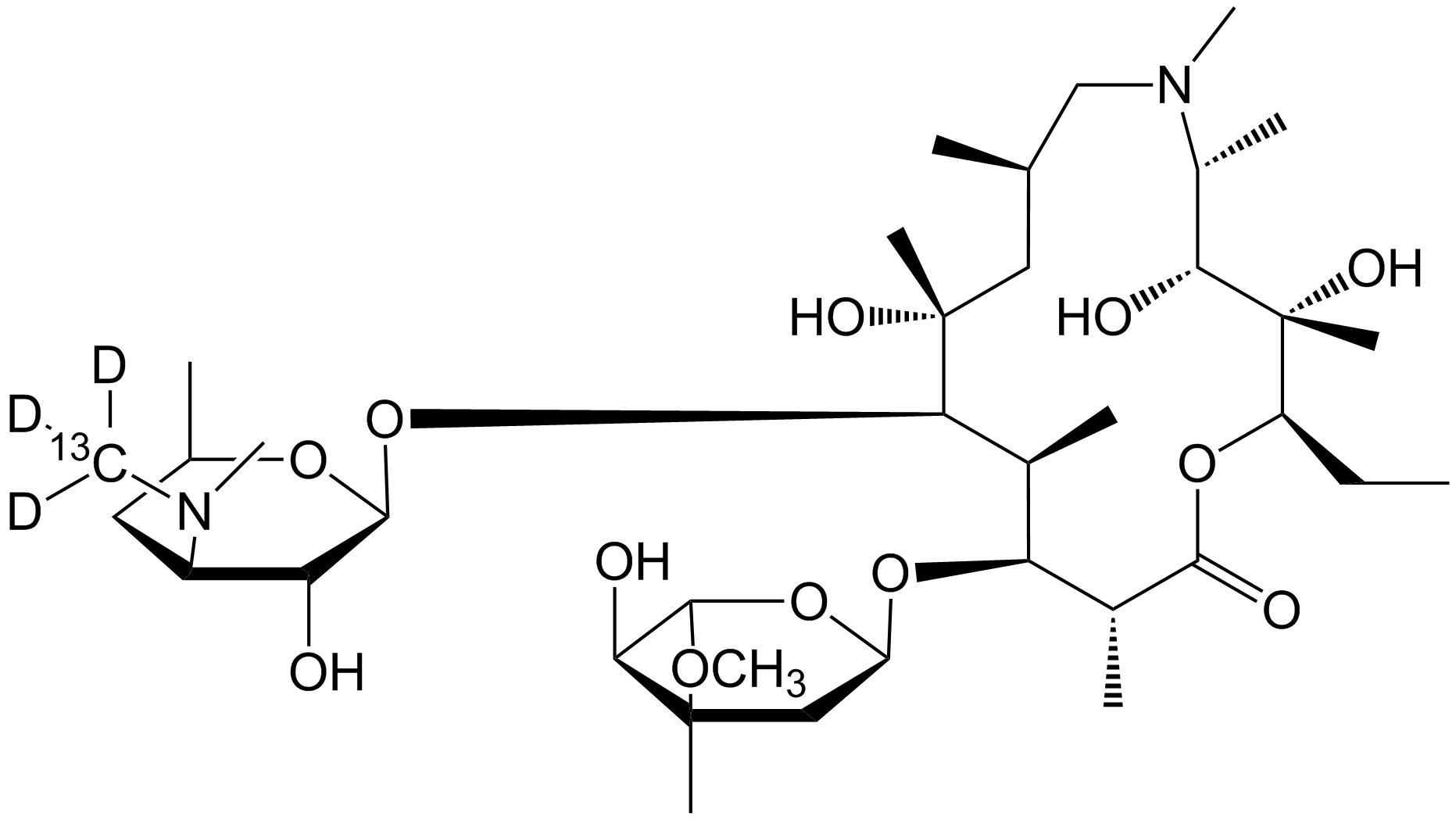 Azithromycin-13C-d3