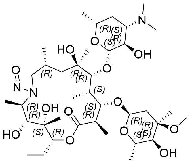 Azithromycin Impurity 49 (N-Nitroso-Azaerythromycin)