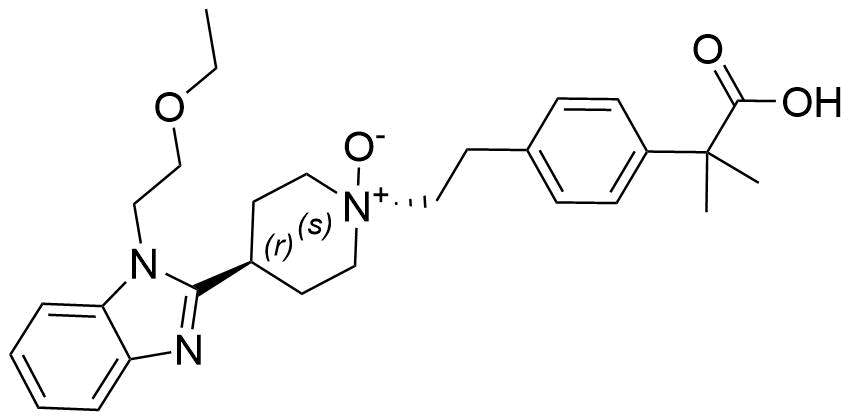 cis-Bilastine N-Oxide