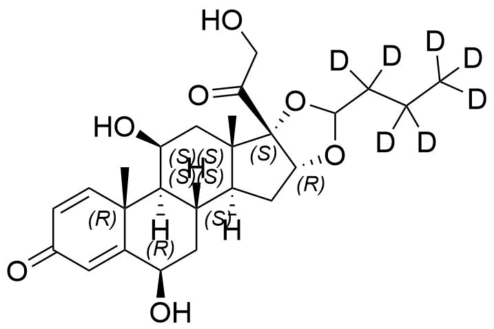 6-Beta-Hydroxy-Budesonide-d7