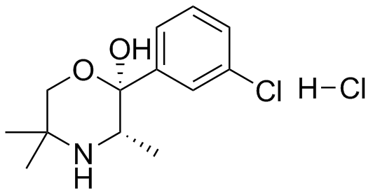 Bupropion Morpholinol Impurity (HCl Salt)