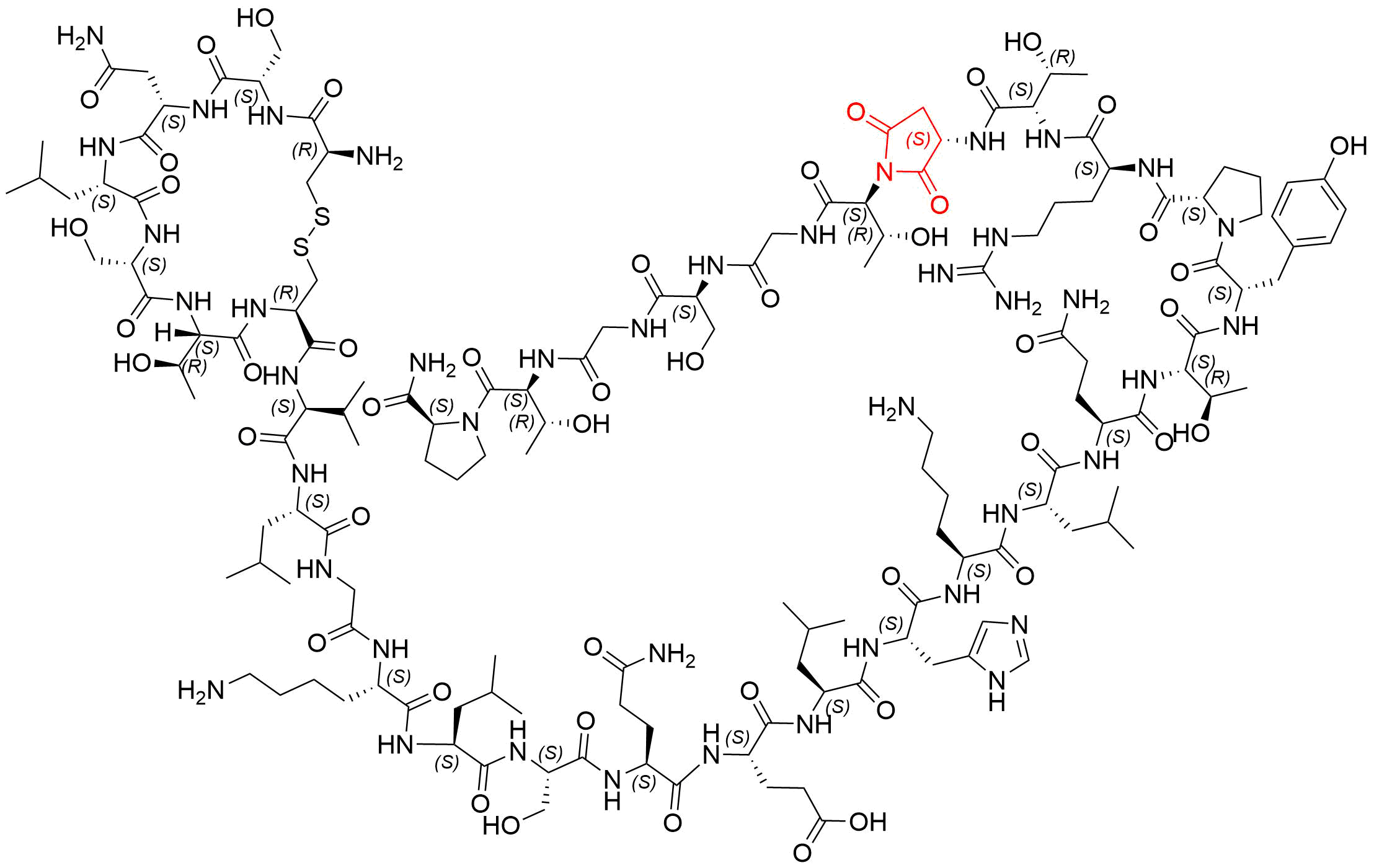 Calcitonin (Salmon) Impurity 11