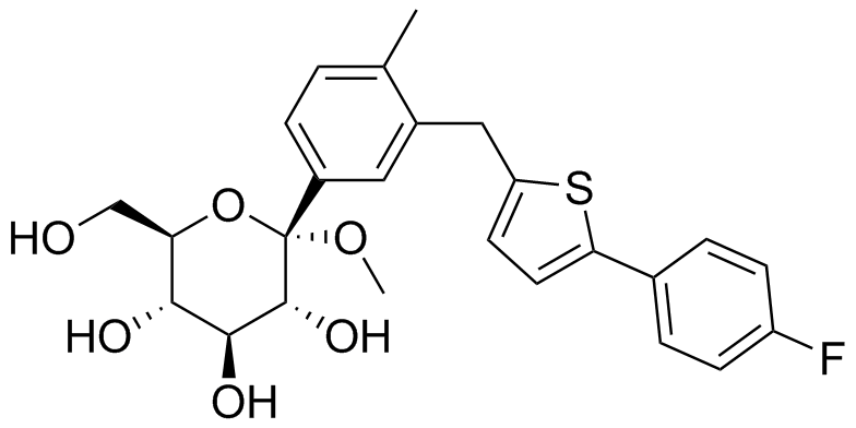 1-Methoxy Canagliflozin