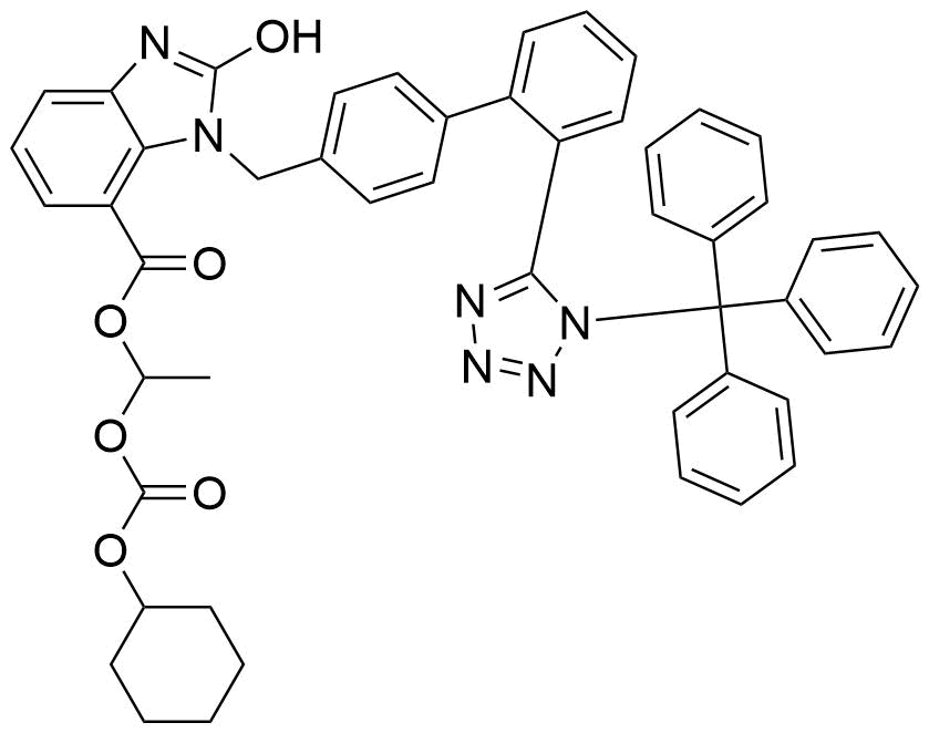 Candesartan Cilexetil Desethyl N1-Trityl Analog