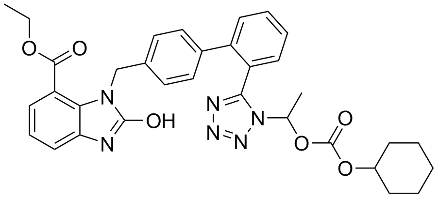 Candesartan Ethyl Ester Desethyl N1-Cilexetil Analog