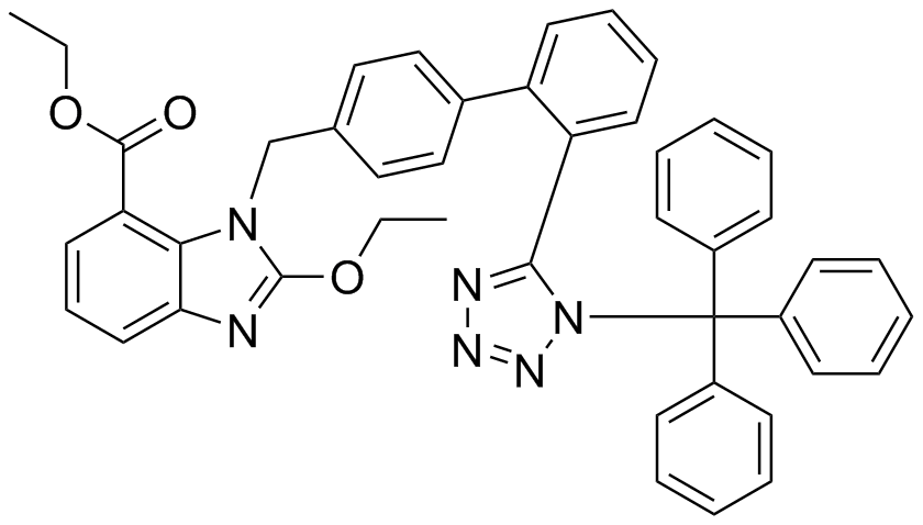 Candesartan Ethyl Ester N1-Trityl Analog