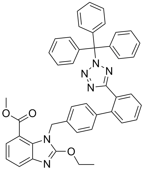 Candesartan Methyl Ester N2-Trityl Analog