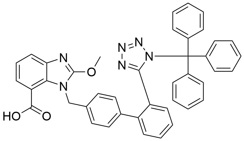 Candesartan N1-Trityl Methoxy Analog