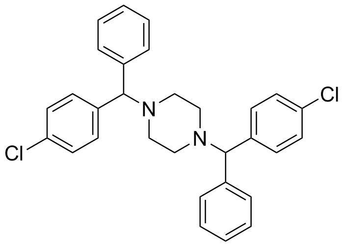Cetirizine EP Impurity D; USP  Cetirizine Dimer; Meclozine EP Impurity F