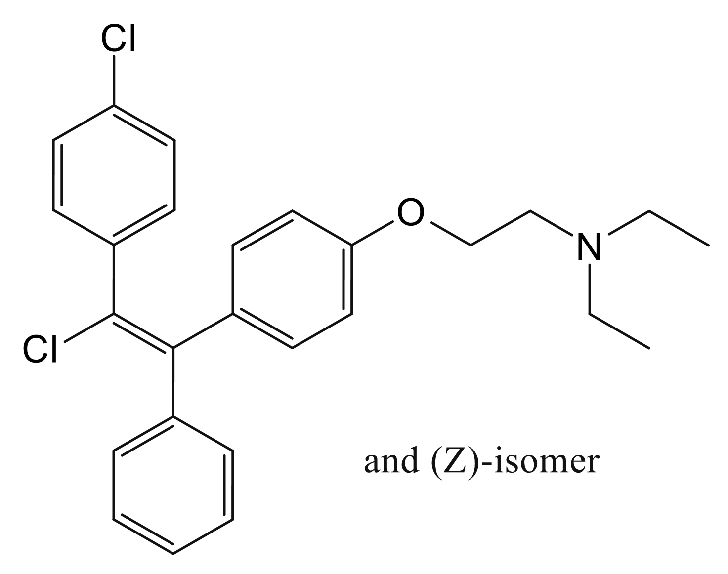 Clomifene citrate EP Impurity F