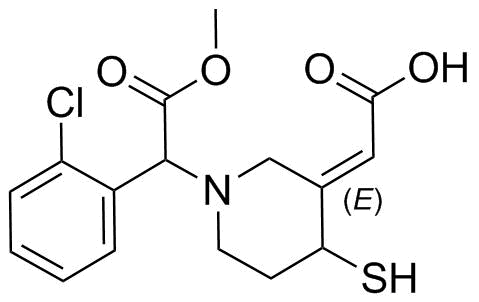 trans-Clopidogrel Thiol Metabolite(Mixture of Diastereomers)