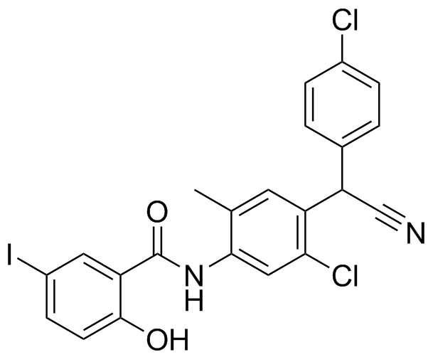 Closantel sodium dihydrate EP Impurity I