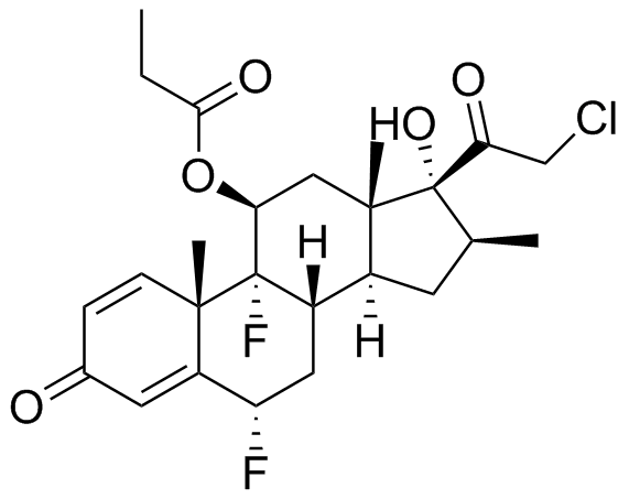 11-Propionate 21-chloro diflorasone
