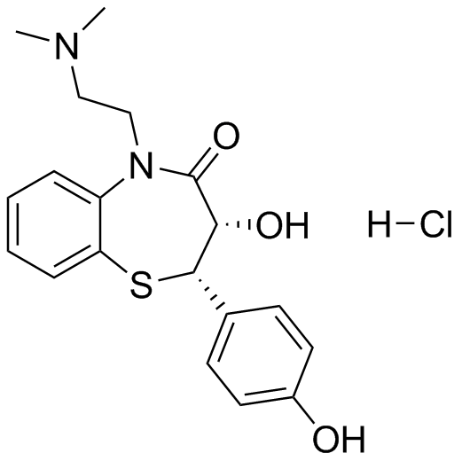 Diltiazem O-Desacetyl-O-Desmethyl HCl