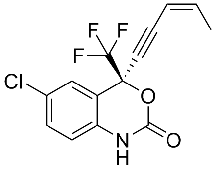 Efavirenz pent-3-ene-1-yne (trans)