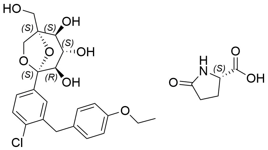 Ertugliflozin L-Pyroglutamic Acid