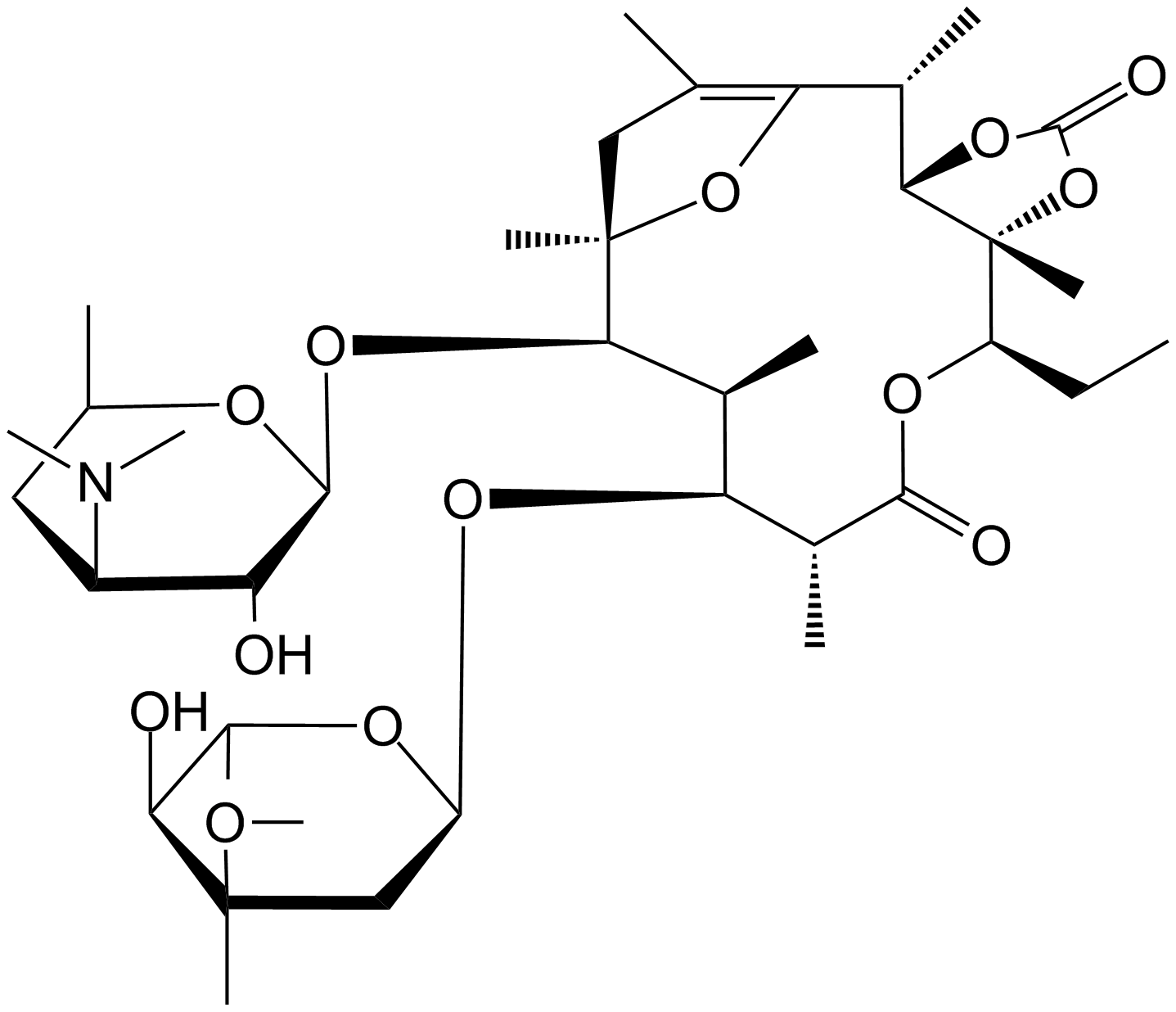 Cycloester Erythromycin Enol Ether
