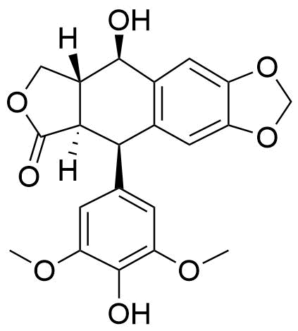 Etoposide EP Impurity L (4'-Demethylpodophyllotoxin)