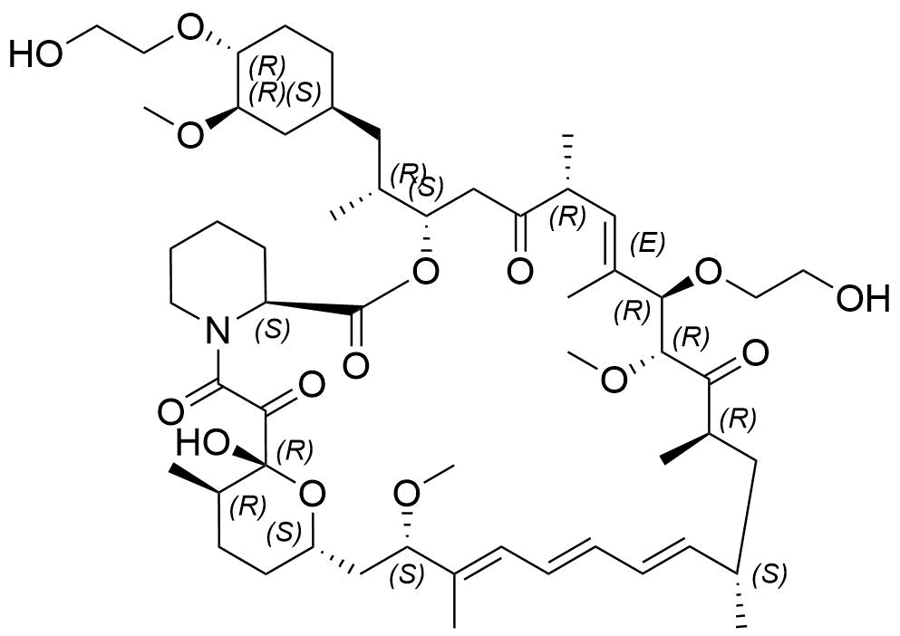 Everolimus Impurity 35 (28-Hydroxyethyl Everolimus)