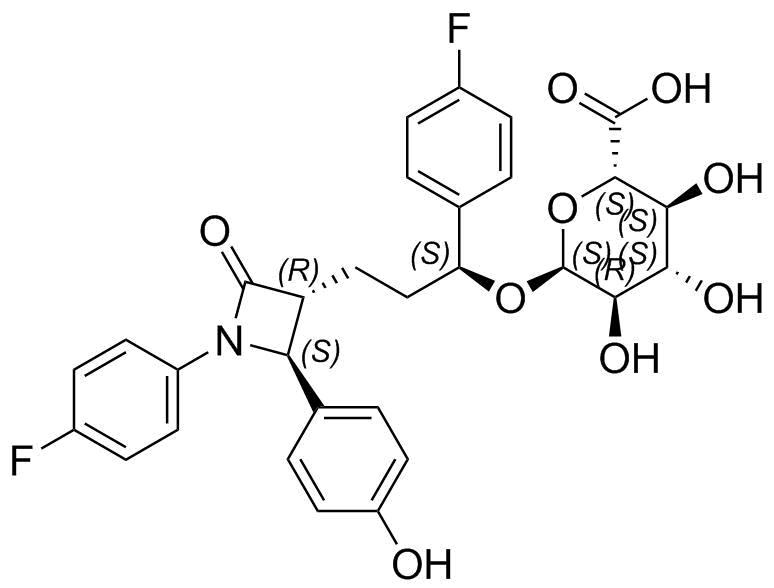 Ezetimibe Hydroxy Glucuronide