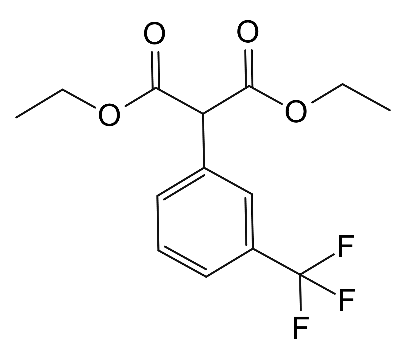 ethyl 3-ethoxy-3-oxo-2-[3-(trifluoromethyl)phenyl]propanoate