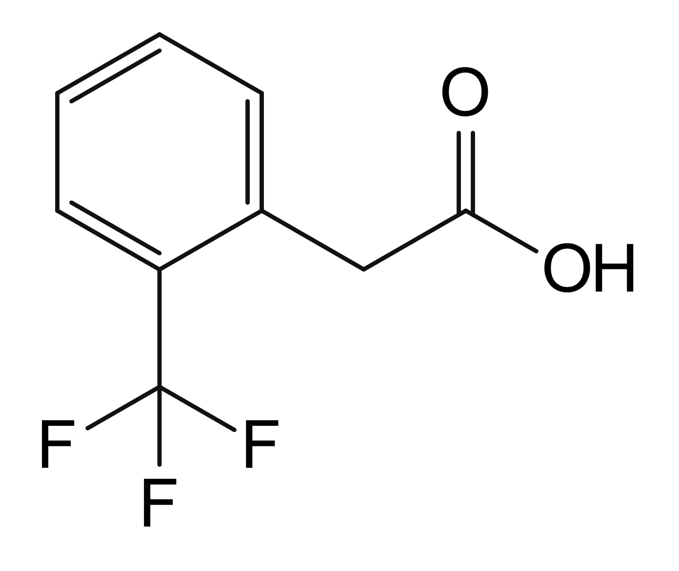 [2-(trifluoromethyl)phenyl]acetic acid