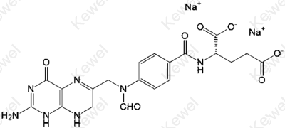 10-Formyl-7,8-dihydro Folic Acid Disodium Salt