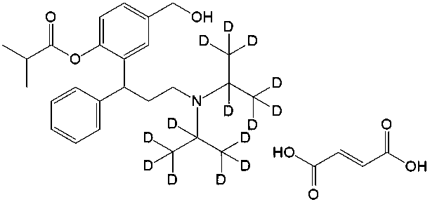 (RS)-Fesoterodine-d14 Fumarate