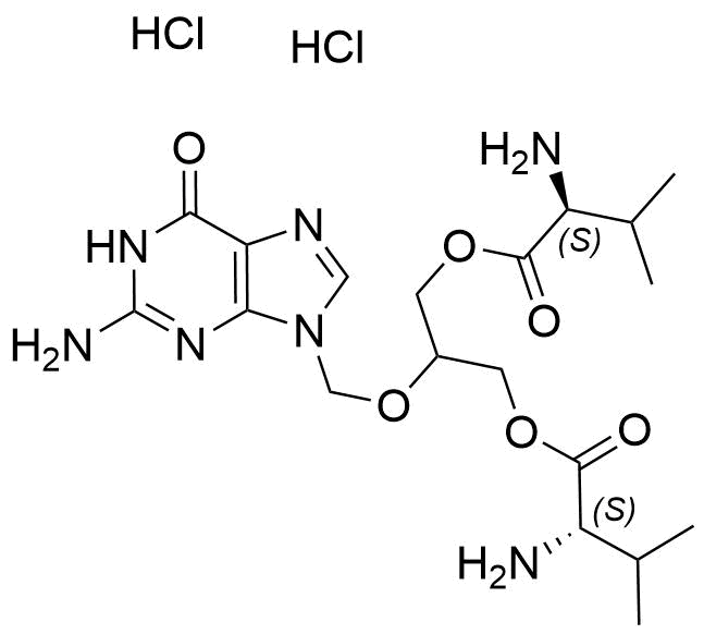 Ganciclovir Bisvaline Ester DiHCl