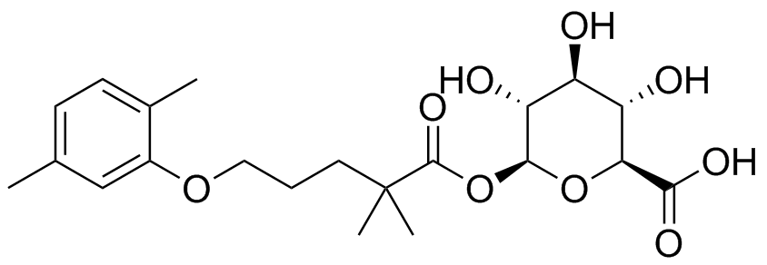 Gemfibrozil 1-O-acylglucuronide