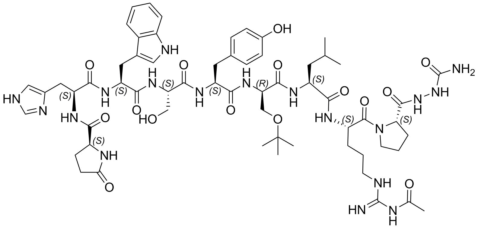 Goserelin Impurity 20 (8-(N-Acetylamino-L-Arginine)-Goserelin)