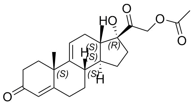 delta-9(11)-Hydrocortisone Acetate (Anecortave Acetate)