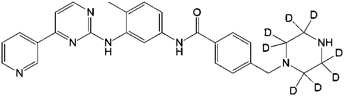 N-Desmethyl Imatinib-d8