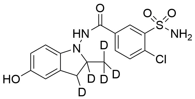 5-Hydroxy Indapamide-d5