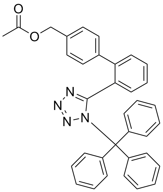 Irbesartan Acetyloxy N1-Trityl Impurity