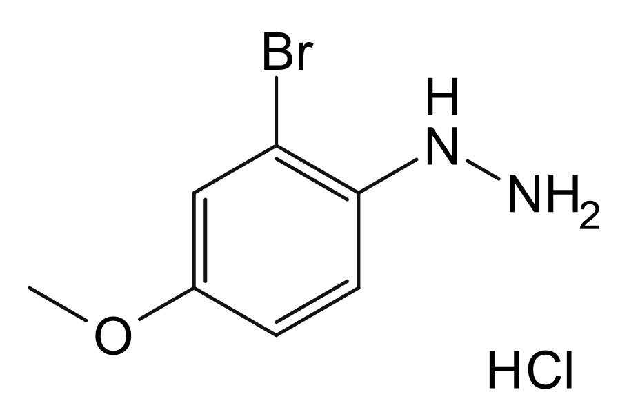 (2-Bromo-4-methoxyphenyl)diazane hydrochloride