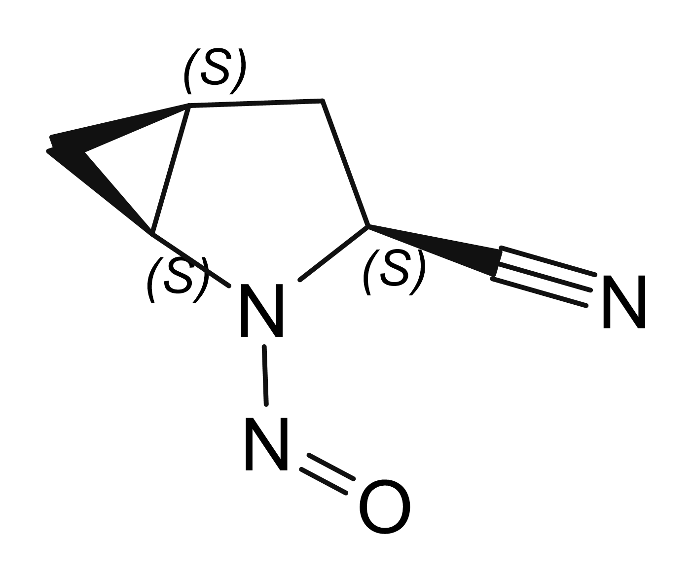 (2S,3aR,4aS)-1-nitroso-2,3,3a,4a-tetrahydro-1H-cyclopropa[1,2-b]pyrrole-2-carbonitrile