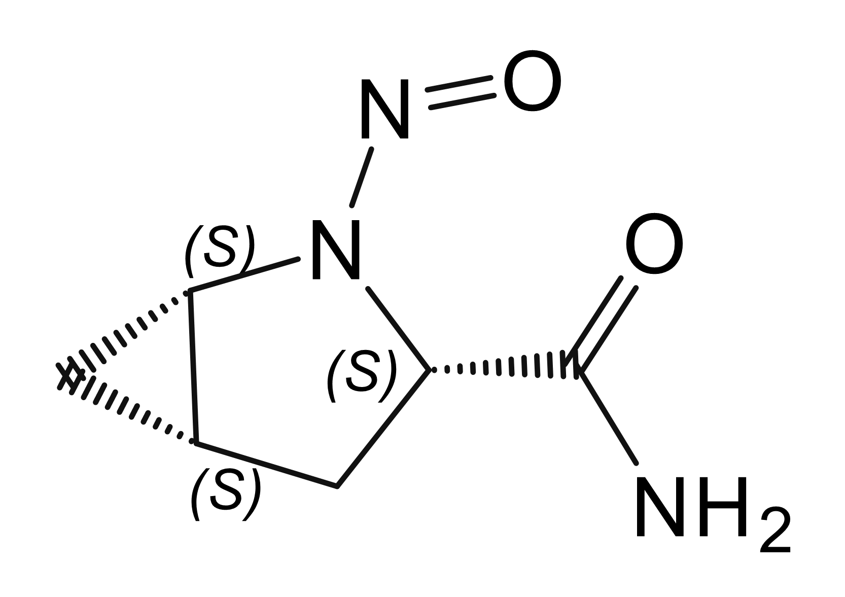 (2S,3aS,4aS)-1-nitroso-2,3,3a,4a-tetrahydro-1H-cyclopropa[1,2-b]pyrrole-2-carboxamide