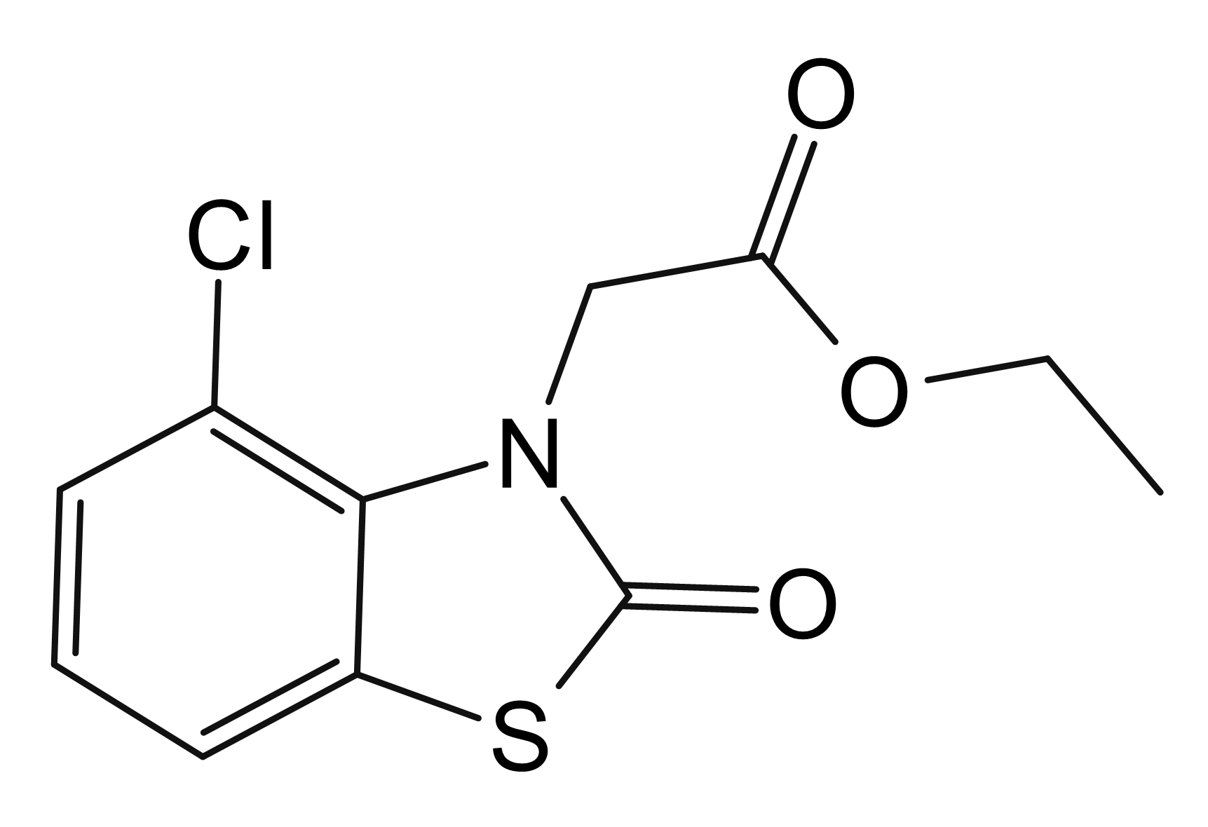 Ethyl (4-chloro-2-oxobenzo[d][1,3]thiazol-3-yl)acetate