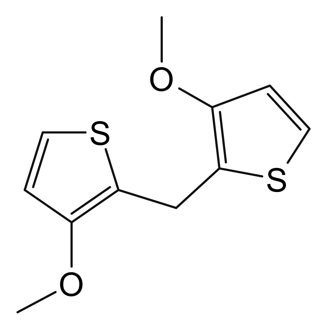 3-Methoxy-2-[(3-methoxythiophen-2-yl)methyl]thiophene