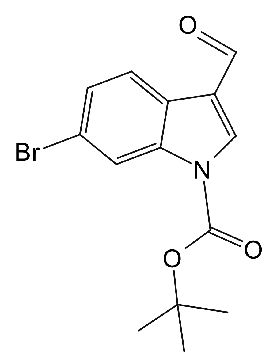 2-Methylpropan-2-yl 6-bromo-3-formylindole-1-carboxylate