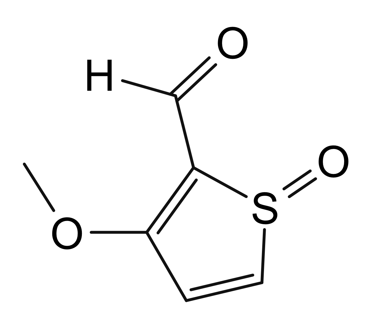 3-Methoxy-1-oxo-1λ4-thiophene-2-carbaldehyde