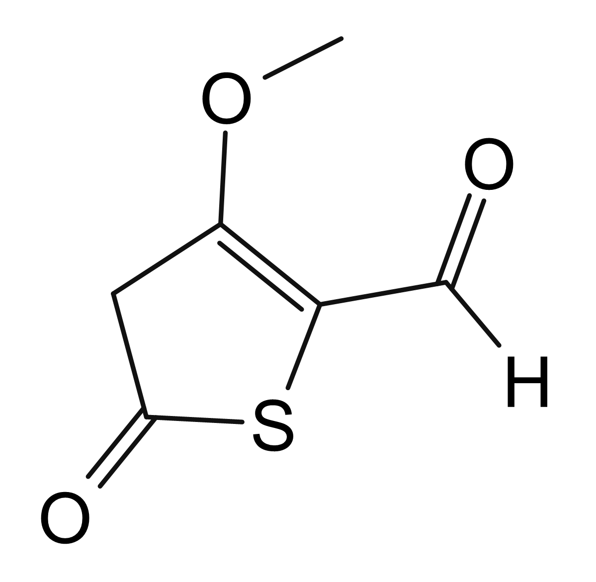 3-Methoxy-5-oxo-4,5-dihydrothiophene-2-carbaldehyde