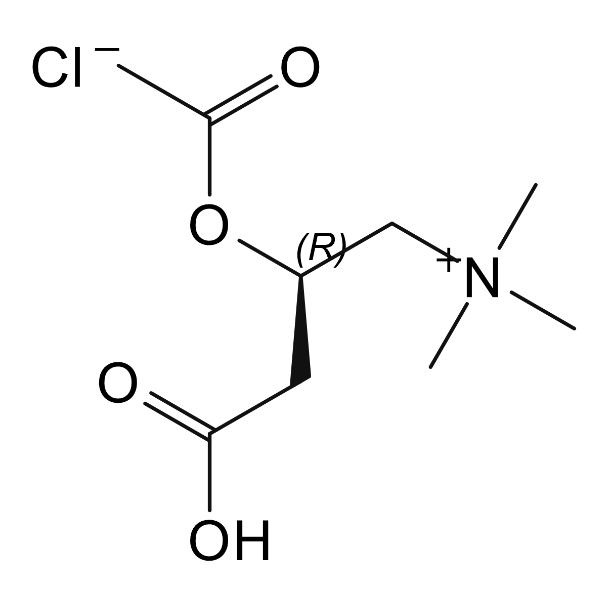 [(2R)-2-acetoxy-3-carboxypropyl]trimethylammonium chloride